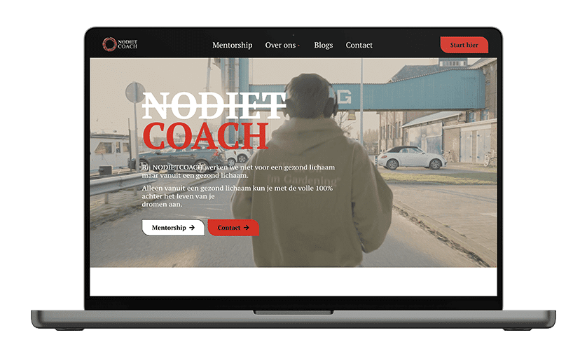 No diet coach - Website laten maken door Licentia Marketing